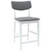 Scaune de dining 2 pcs Alb 48 x 49 x 95 cm - WALTI WALTI