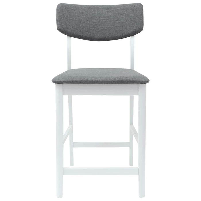 Scaune de dining 2 pcs Alb 48 x 49 x 95 cm - WALTI WALTI