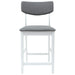 Scaune de dining 2 pcs Alb 48 x 49 x 95 cm - WALTI WALTI