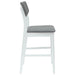 Scaune de dining 2 pcs Alb 48 x 49 x 95 cm - WALTI WALTI