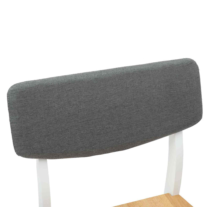 Scaune de dining 2 pcs Alb 48 x 49 x 95 cm - WALTI WALTI