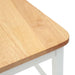 Scaune de dining 2 pcs Alb 48 x 49 x 95 cm - WALTI WALTI