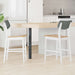 Scaune de dining 2 pcs Alb 48 x 49 x 95 cm - WALTI WALTI