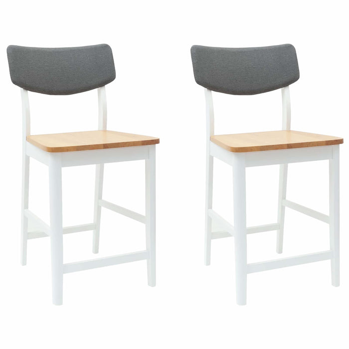 Scaune de dining 2 pcs Alb 48 x 49 x 95 cm - WALTI WALTI