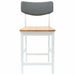 Scaune de dining 2 pcs Alb 48 x 49 x 95 cm - WALTI WALTI