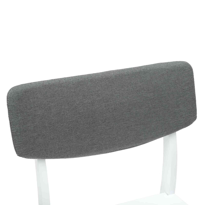 Scaune de dining 2 pcs Alb 48 x 49 x 95 cm - WALTI WALTI