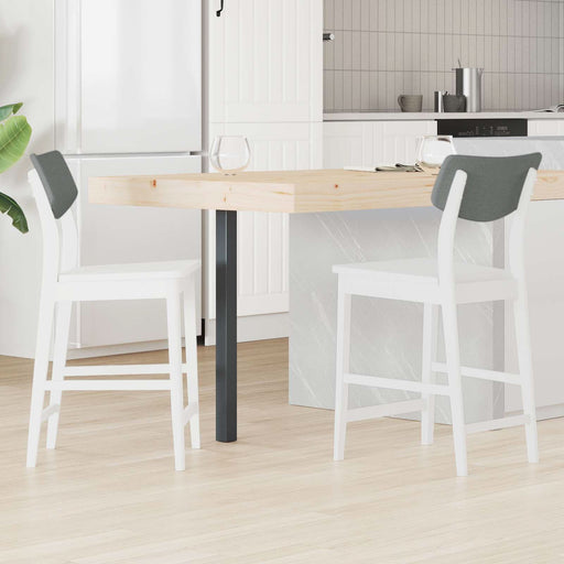 Scaune de dining 2 pcs Alb 48 x 49 x 95 cm - WALTI WALTI
