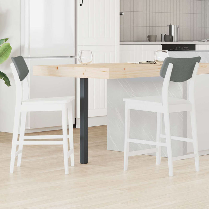 Scaune de dining 2 pcs Alb 48 x 49 x 95 cm - WALTI WALTI
