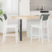 Scaune de dining 2 pcs Alb 48 x 49 x 95 cm - WALTI WALTI
