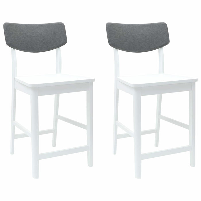 Scaune de dining 2 pcs Alb 48 x 49 x 95 cm - WALTI WALTI
