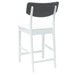 Scaune de dining 2 pcs Alb 48 x 49 x 95 cm - WALTI WALTI