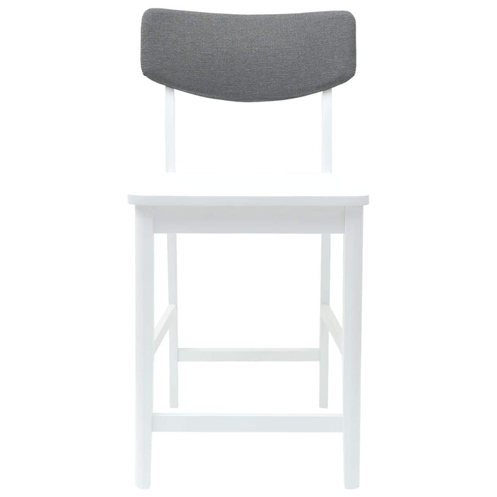 Scaune de dining 2 pcs Alb 48 x 49 x 95 cm - WALTI WALTI