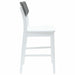 Scaune de dining 2 pcs Alb 48 x 49 x 95 cm - WALTI WALTI