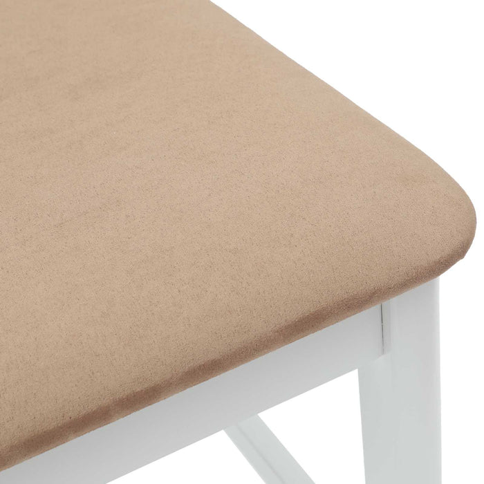 Scaune de dining 2 pcs Alb 48 x 49 x 95 cm - WALTI WALTI