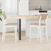 Scaune de dining 2 pcs Alb 48 x 49 x 95 cm - WALTI WALTI