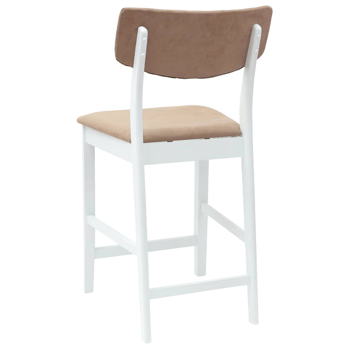 Scaune de dining 2 pcs Alb 48 x 49 x 95 cm - WALTI WALTI