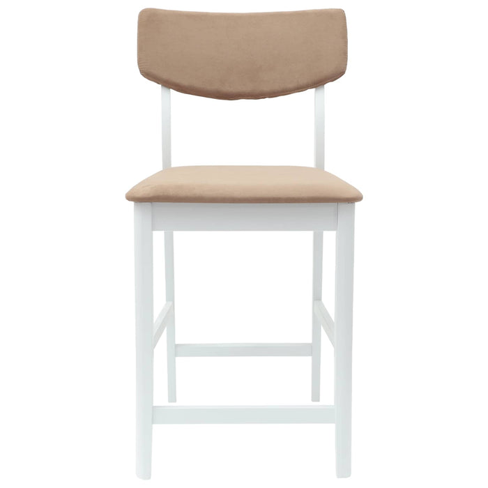 Scaune de dining 2 pcs Alb 48 x 49 x 95 cm - WALTI WALTI