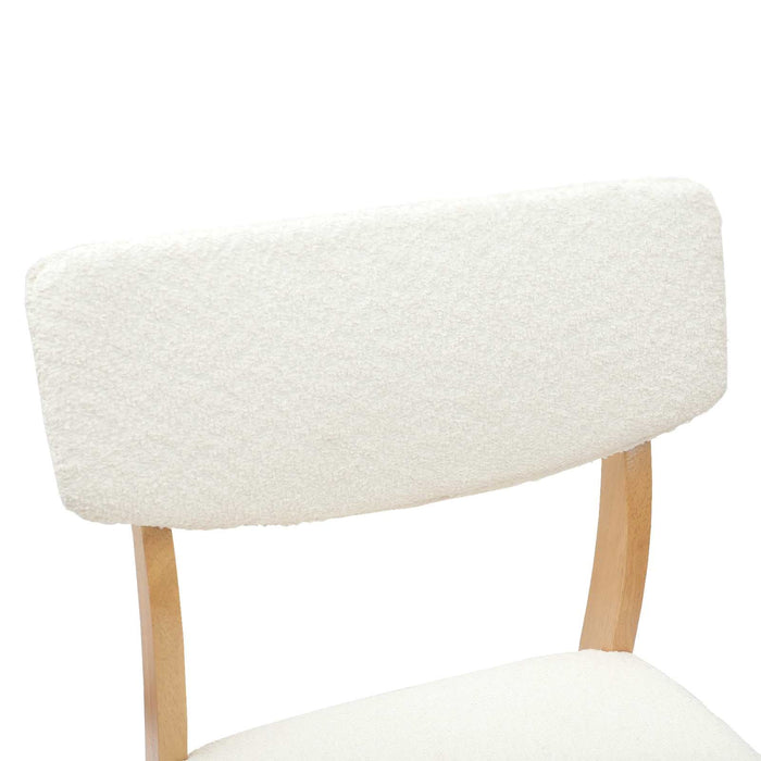 Scaune de dining 2 pcs natural 48 x 49 x 95 cm - WALTI WALTI