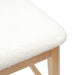 Scaune de dining 2 pcs natural 48 x 49 x 95 cm - WALTI WALTI