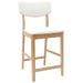 Scaune de dining 2 pcs natural 48 x 49 x 95 cm - WALTI WALTI