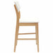 Scaune de dining 2 pcs natural 48 x 49 x 95 cm - WALTI WALTI