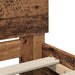 Cadru de pat cu headboard Lemn Vechi 140 x 190 cm Lemn compozit - WALTI WALTI