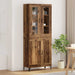 Bufet Lemn Vechi 69,5 x 34 x 180 cm Lemn compozit - WALTI WALTI