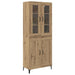 Bufet Stejar Artizanal 69,5 x 34 x 180 cm Lemn compozit - WALTI WALTI