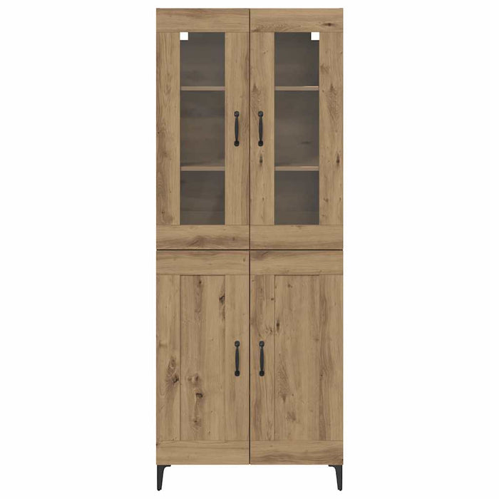 Bufet Stejar Artizanal 69,5 x 34 x 180 cm Lemn compozit - WALTI WALTI