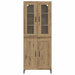 Bufet Stejar Artizanal 69,5 x 34 x 180 cm Lemn compozit - WALTI WALTI
