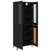 Bufet Stejar Negru 69,5 x 34 x 180 cm Lemn compozit - WALTI WALTI