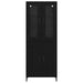 Bufet Stejar Negru 69,5 x 34 x 180 cm Lemn compozit - WALTI WALTI