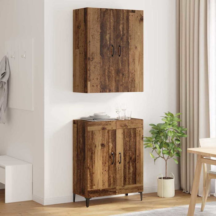 Bufet Lemn Vechi 69,5 x 34 x 180 cm Lemn compozit - WALTI WALTI