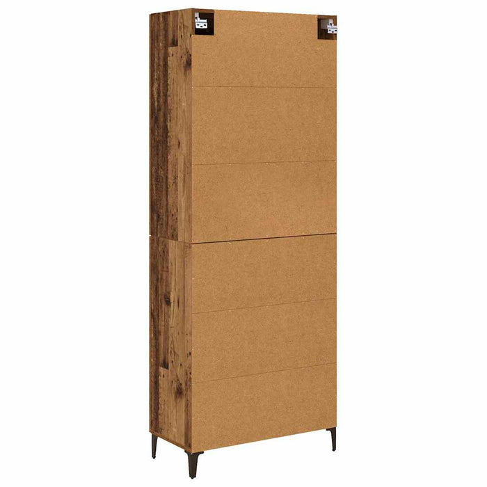 Bufet Lemn Vechi 69,5 x 34 x 180 cm Lemn compozit - WALTI WALTI