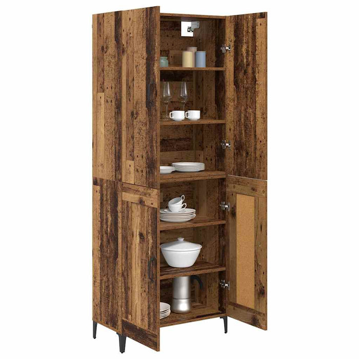 Bufet Lemn Vechi 69,5 x 34 x 180 cm Lemn compozit - WALTI WALTI