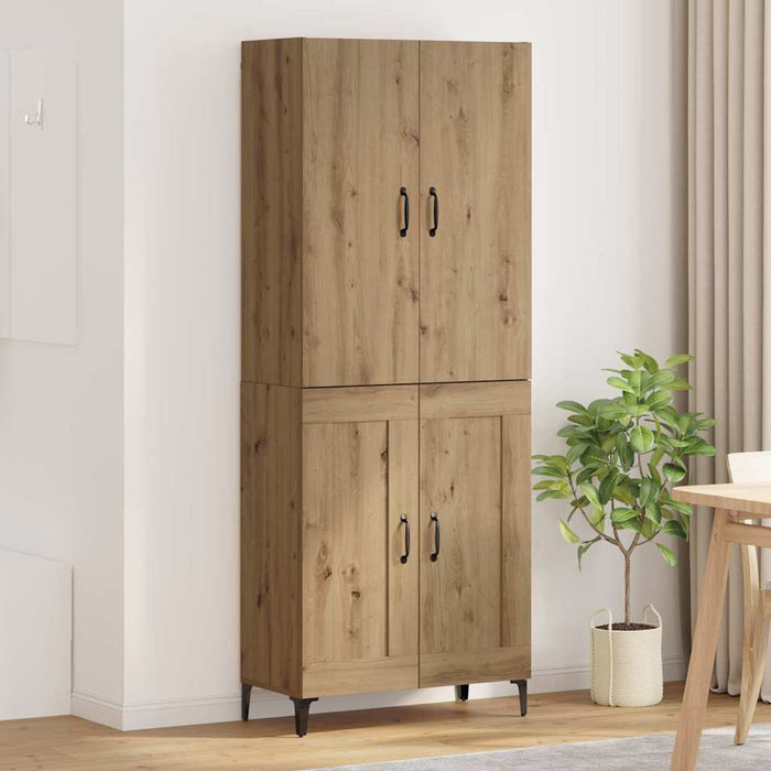 Bufet Stejar Artizanal 69,5 x 34 x 180 cm Lemn compozit - WALTI WALTI