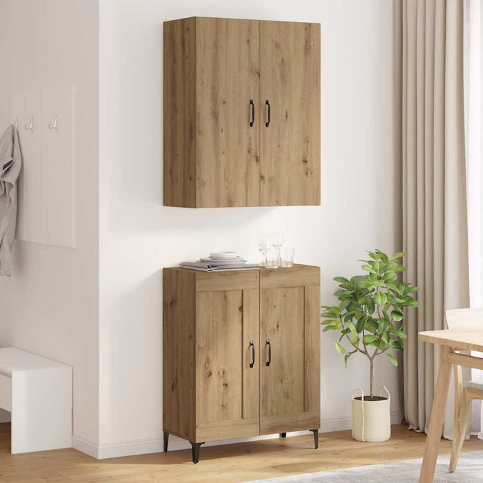 Bufet Stejar Artizanal 69,5 x 34 x 180 cm Lemn compozit - WALTI WALTI