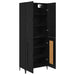 Bufet Stejar Negru 69,5 x 34 x 180 cm Lemn compozit - WALTI WALTI