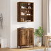 Bufet Pe perete 2 pcs Lemn vechi Lemn compozit - WALTI WALTI