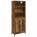 Bufet Pe perete 2 pcs Lemn vechi Lemn compozit - WALTI WALTI