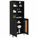 Bufet Pe perete 2 pcs Stejar negru Lemn compozit - WALTI WALTI