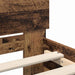 Cadru de pat cu headboard Lemn Vechi 180 x 200 cm Lemn compozit - WALTI WALTI