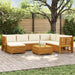 Set de canapele de exterior 8 Bucată Maro Lemn Solid de Acacia - WALTI WALTI