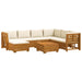 Set de canapele de exterior 8 Bucată Maro Lemn Solid de Acacia - WALTI WALTI