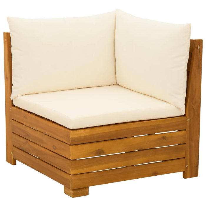 Set de canapele de exterior 6 Bucată Maro Lemn Solid de Acacia - WALTI WALTI