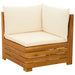 Set de canapele de exterior 6 Bucată Maro Lemn Solid de Acacia - WALTI WALTI