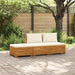 Set de canapele de exterior 3 Bucată Maro Lemn Solid de Acacia - WALTI WALTI