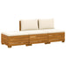 Set de canapele de exterior 3 Bucată Maro Lemn Solid de Acacia - WALTI WALTI