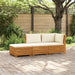 Set de canapele de exterior 3 Bucată Maro Lemn Solid de Acacia - WALTI WALTI