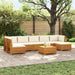 Set de canapele de exterior 8 Bucată Maro Lemn Solid de Acacia - WALTI WALTI